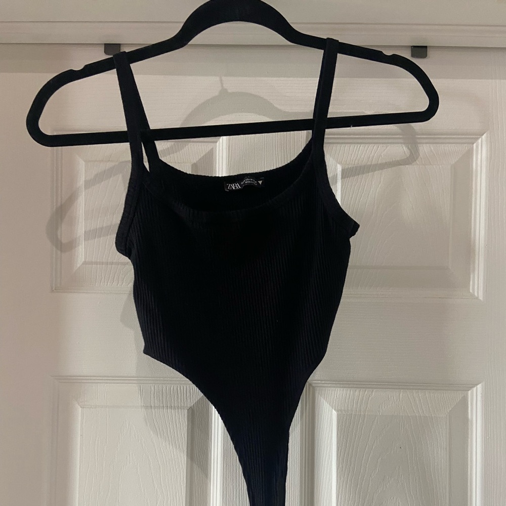 Zara High Cut Bodysuit
